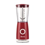 Girmi FR0302 blender Mélangeur de table 170 W Rouge, Transparent, Blanc