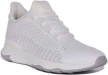 Fitflop Vitamin FFX Knit Spring Lace up Trainers White Womens UK 3 - 8