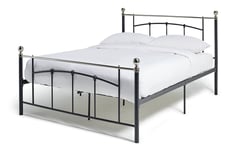 Argos Home Yani Small Double Metal Bed Frame - Black