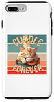 Coque pour iPhone 7 Plus/8 Plus Câlin Chat Oiseau Amitié Forever Love Chaleur Sleepy