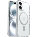 OtterBox Symmetry Series Clear MagSafe Case for iPhone 16, Shockproof, Drop proof, Protective Thin Case, 3x Tested to Military Standard, Clear, Non-Retail Packaging