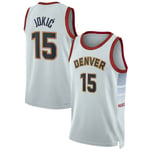 2023 New Season NBA City Edition Jersey DEN NO. 15 L