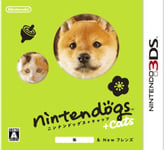 3DS nintenogs + cats Shiba & New Friends with Tracking# new Japan