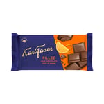 Karl Fazer Filled Orange chokladkaka 121g