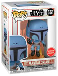 Figurine Funko Pop - Star Wars : Le Mandalorien N°561 - Death Watch Mandalorian (No Stripes) (66570)