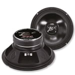 B2 Audio RIOT Series 8" 4-Ohm 150W RMS Mid-Range Speakers UV/Water Resistant Cone, Sold in Pairs RIOT8PWR