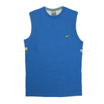 Nike Vintage Blue Mens Vest Textile - Size Medium