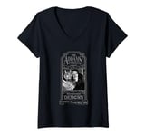 Womens The Addams Family Befriending Demons Since 1964 V-Neck T-Shirt