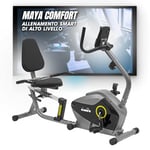 Diadora Fitness Vélo d'appartement Recumbent Diadora Maya Comfort conforme à la norme CE