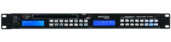 Lecteur Multimédia Numérique CD DJ Tuner FM USB Mp3 Disco Soiree rackable 26cm