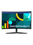 27" Samsung S27D366GAU - S36GD Series - LED monitor - curved - Full HD (1080p) - 27"