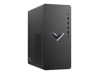 Victus 15L by HP TG02-0249nf - Tour jeux - Ryzen 5 5600G / jusqu'à 4.4 GHz - RAM 8 Go - SSD 512 Go - NVMe, HP Value - Radeon RX 6400 - Gigabit Ethernet - Win 11 Home - moniteur : aucun - clavier : Français - finition peinte, argent mica - avec HP 2 year