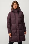 Áhkká - Jacka Gold Warm Parka Matte - Lila