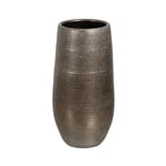 BigBuy Garden Pot métallique céramique 31 x 31 x 61 cm