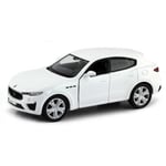 VN Cars 1:32 Bilar metall Pullback 13cm Masarati Levante GTS Vit