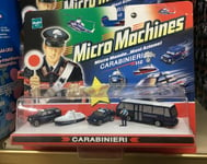 Hasbro MICRO MACHINES micromachines carabinieri SUV Mésange Bleue Paysage Bus