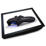 PlayStation PS5 Controller Cushioned Lap Desk Tray | Wooden Frame | Bean Bag