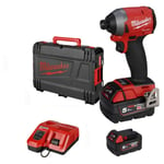 Milwaukee M18FID2-502X 226Nm Visseuse à chocs 18V Fuel 2 batteries Li-Ion(2x5Ah)+ chargeur en HD Box - 4933464088