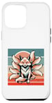 Coque pour iPhone 12 Pro Max Fox neuf queues kitsune mythique stylisé énergie mystique