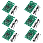 6PCS HX711 Load Cell Amplifier Breakout Weighing Sensors Advertising Module Weight Analog-to-Digital Converter Dual Channel 24-bit Precision A/D Module Pressure Sensor