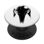 Star Wars The Mandalorian Helmet Sketch PopSockets Swappable PopGrip