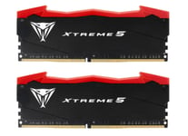 Patriot Memory Viper Xtreme 5 Pvx548g76c36k, 48 Gb, 2 X 24 Gb, Ddr5, 7600 Mhz, 262-Pin So-Dimm