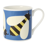 Orla Kiely Orange Busy Bee Bird Quite Big Large Mug - 400ml