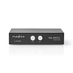 Nedis VGA switch | 2-Port port(s) | Maximal upplösning: 2560x1600 | 500 mHz