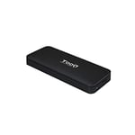 Tooq TQE-2280B Boîtier pour SSD M.2 NVMe PCIe Connexion USB-C (USB 3.1 Gen2) Aluminium Indicateur LED Noir 53 g