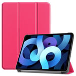 Etui coque Smartcover rose pour nouvel Apple iPad Air 11 2024 M2, Apple iPad AIR 4 10,9 pouces 2020 / iPad AIR 5 M1 2022 - Housse Pochette de protection New iPad Air 10.9 4eme et 5eme generation - XEPTIO case