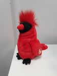 Beanie Baby The Cardinal Bird TY With Tags Buddy  RSPCA Middlesex/Herts