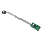 Mini Pcie Network Controller Card 10 100 1000Mbps Self Adaption Stable Rj4 For