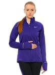 WOMENS NIKE ELEMENT SHIELD FULL ZIP JACKET SIZE L (654653 547) PURPLE