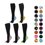 Gradient Color Sports Pressure Socks Physical Exercise Fitness Socking  Train