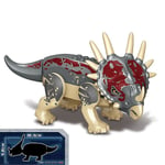 1st Jurassic Big Size Dinosaur Building Blocks T-rex Quetzalcoatlus Baryonyx Actionfigurer Barn Leksaker Presenter Styracosaurus