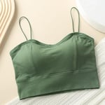 Banrib-Soutien-Gorge Intégré Sans Petit Coussin Avec Haut Pour Femme,Beauté De La Poitrine,Porte-Jarretelles,Sous-Vêtements En Acier Froncé,Anneau Dans Le Dos