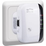 Répéteur WiFi Puissant: 2.4GHz 300Mbps Amplificateur WiFi avec Port Ethernet, WiFi Extender Extenseur sans Fil Amplificateur de Signal du Réseau