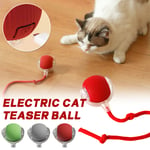 2024 Smart Cat Ball Toys Automatisk Rullande Boll Elektrisk Kattleksak Självstyrande Interaktiv Katt Hund Green