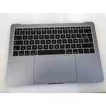 Topcase complet Français macbook pro 13" A1708 Gris Sideral 2016/2017