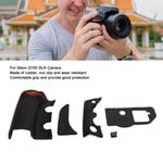 Camera Body Shell Set Grip Thumb Bottom Rubber Cover Corner Label For Niko Set