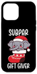 iPhone 12 Pro Max Ugly Christmas Funny White Elephant Gift Subpar Gift Giver Case