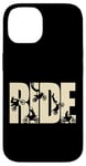 Coque pour iPhone 14 Vélo tout-terrain, motocross, motard pour homme, femme, enfant