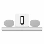 Sonos Beam (gen 2), Era 300 &amp; Sub Mini 5.1.4 soundbarpaket, svart