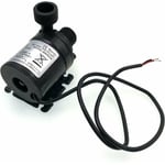 Pompe à eau submersible sans balais DC 12 V 800 L/H 5 M Micro petite pompe à eau pour système de circulation d'eau d'étang/fontaine/piscine/aquarium, système de circulation solaire