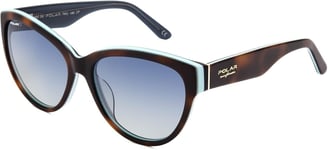 Lunettes de Soleil Polar Cindy 420 Havane Bleu/Bleu Dégradé Polarisé