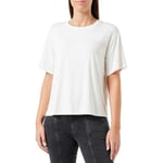 BOSS Women's Unite Pyjama T Shirt, Open White110, L