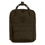 Fjällräven Re-Kånken Mini Kinder Backpack,Green (Dark Olive),13 x 20 x 29 cm