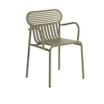 Petite Friture - Week-End Chair With Armrests, Jade Green