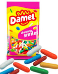 1 kg Damel Liquorice Comfits/Torpedoes - Fargerik Lakris med Hardt Skall