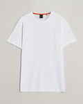 BOSS ORANGE Tales Logo Crew Neck T-Shirt White